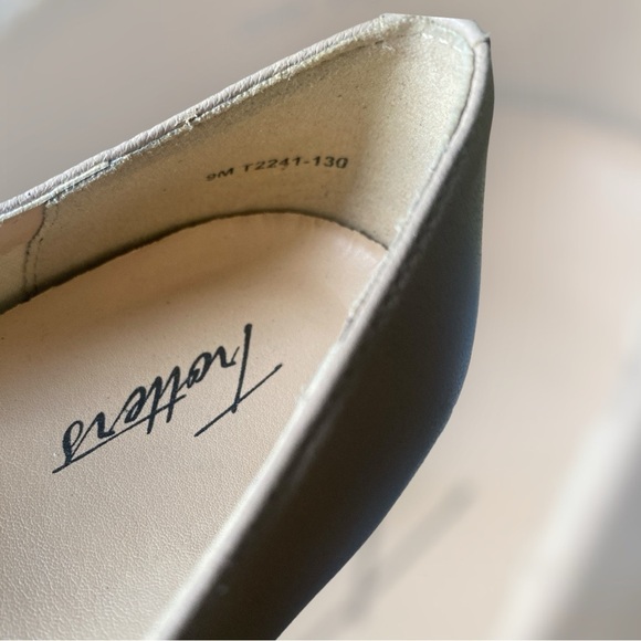 TROTTERS HONESTY Stylish Lightweight Neutral Tan Leather Ballet Flat Siz… - Picture 5 of 10